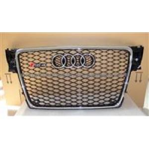 08-12 AUDI A4 B8 RS-STYLE EURO MESH GRILLE