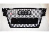B8 RS4 In Glossy Black Grille With ABS High Quality