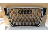 Replacement Grille RS4 B8,Black Ring Grille Of Audi A4