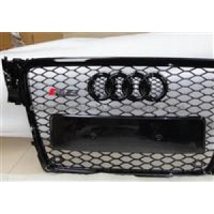 RS4 B8 Grilll For Audi With All Black Appearance